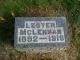 Photo of headstones/thumb_Lester McLennan 1892-1918 hdstn Racine Mound cem Wisc